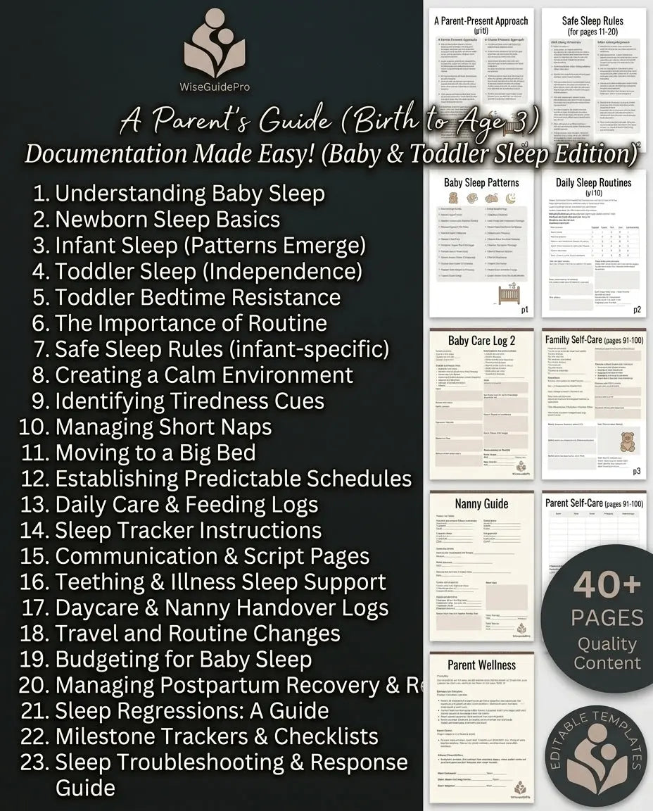Baby Sleep Training Guide for Babies & Toddlers