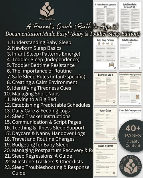 Baby Sleep Training Guide for Babies & Toddlers